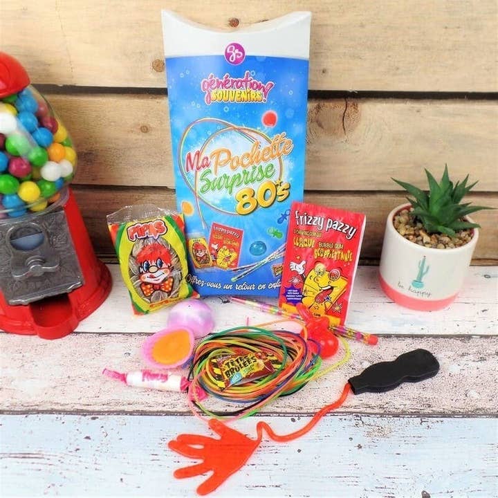 Ma Pochette Surprise 80's - Retro toys and candies for wholesale by Génération Souvenirs
