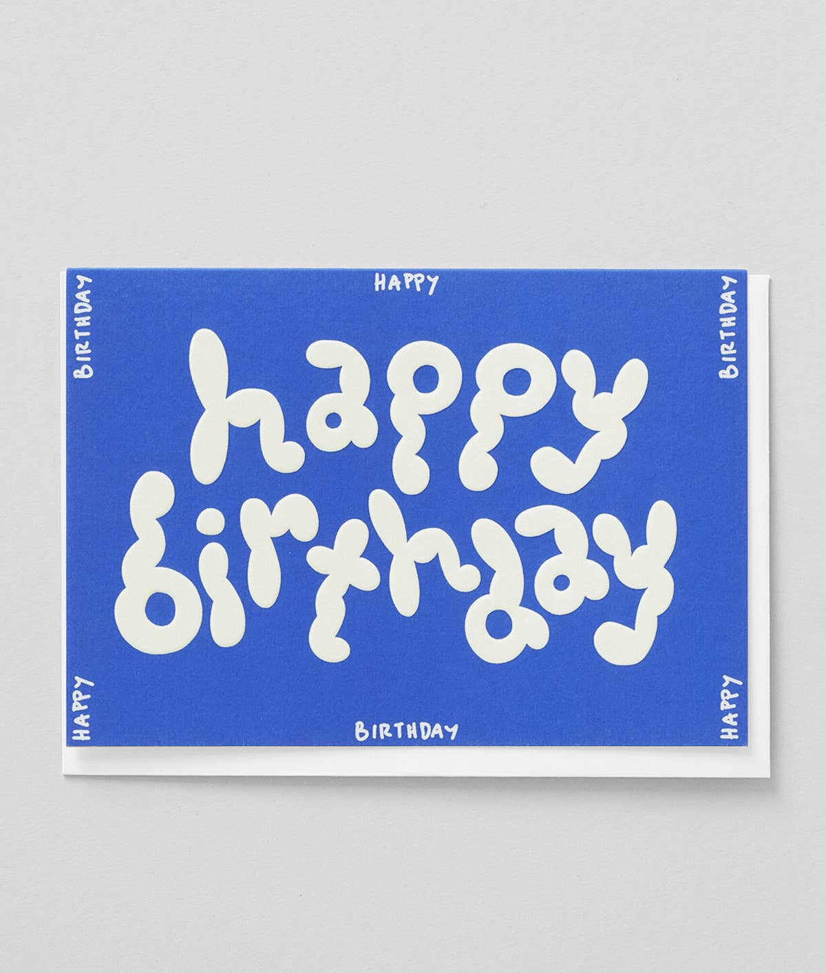 Wrap (US duties paid) – wholesale Birthday card – Happy Birthday Embossed Greetings Card0
