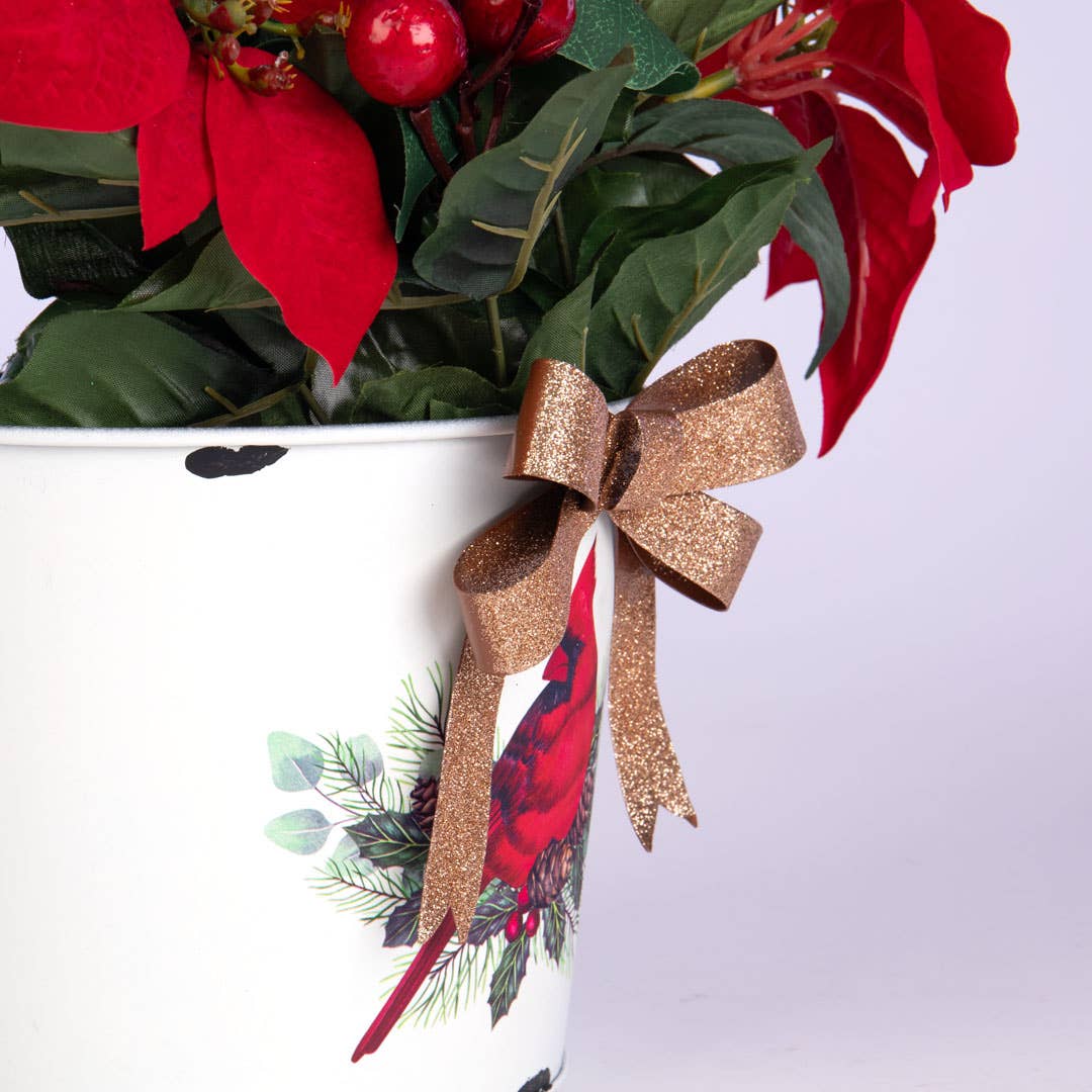 Willow Group - Wholesale Bow - Gift Wrapping - Tin Bow - Magnetic Back for Gifts, Planters, Decor3