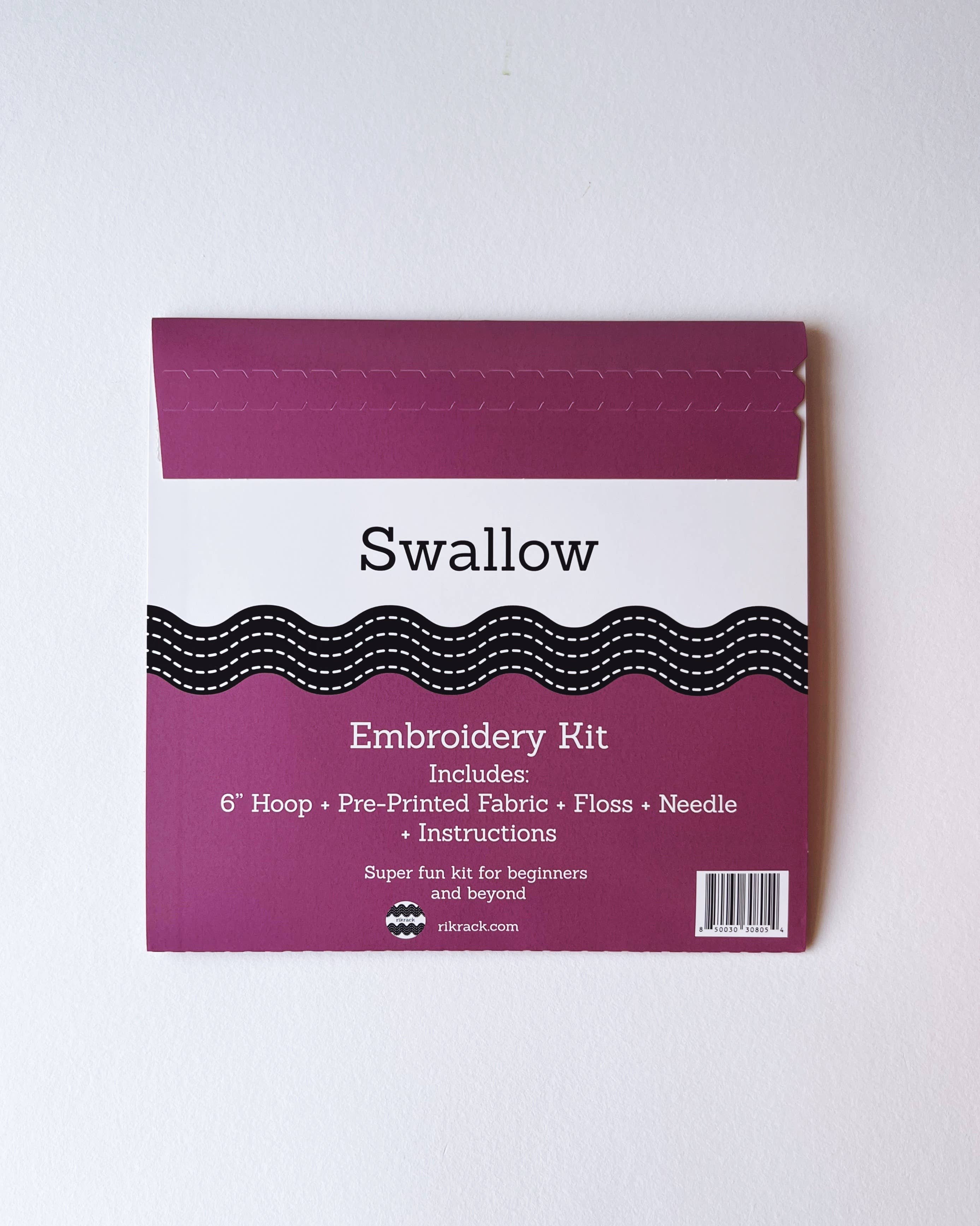 Rikrack - Wholesale Embroidery/Cross Stitch Supplies - Swallow Embroidery Kit4