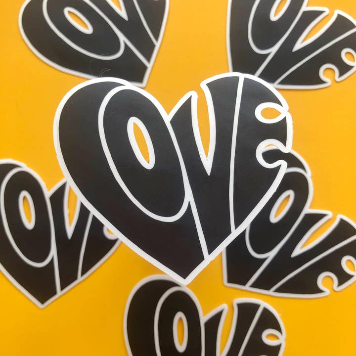 LOVE Sticker for wholesale by Cosmic Flower