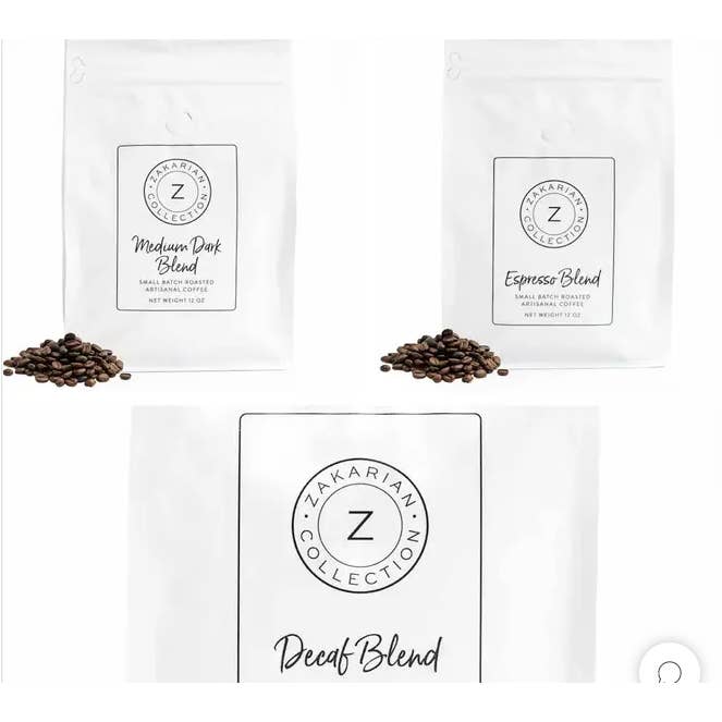 Zakarian Collection - Wholesale Coffee Beans - Zakarian Artisanal Gourmet Coffee Starter Kit Whole Bean