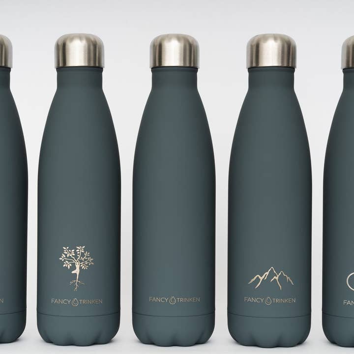 Fancy Trinken - Venta al por mayor Botellas de agua - Botella para beber de acero inoxidable, aislada - PASSION