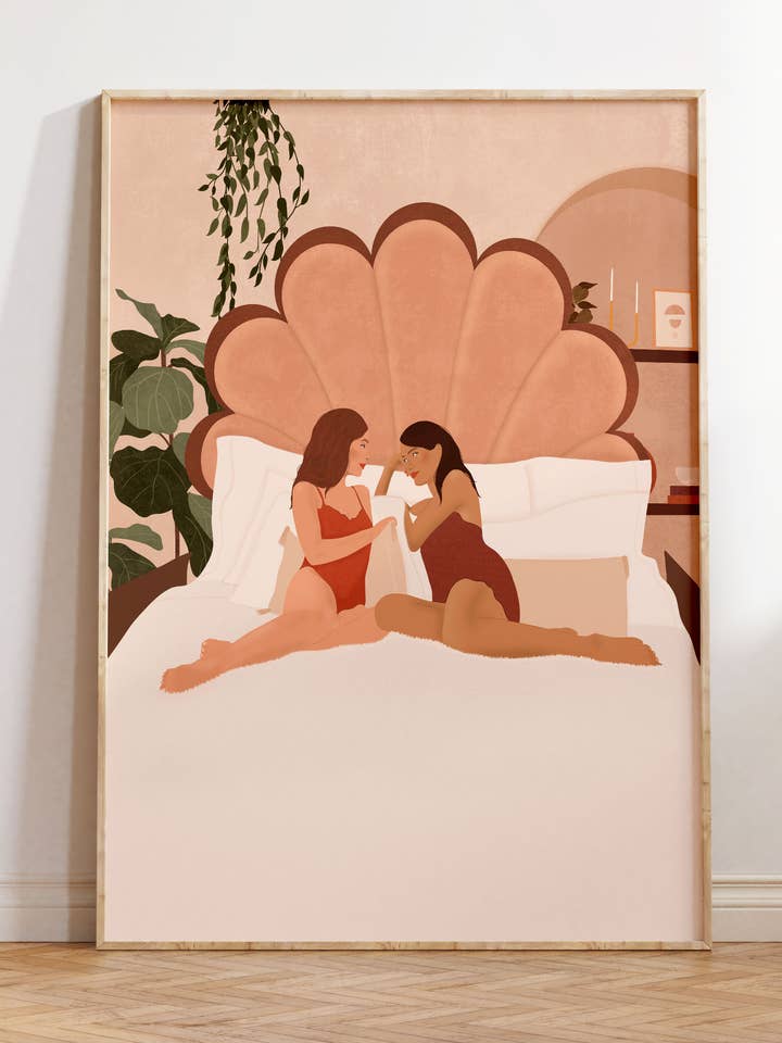 Partenaire dans Crime Art Print pour la vente par Illustrations Its Funny Howww Inc