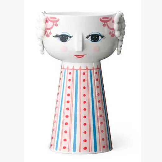 Danish Design Collective - Wholesale Candle Holder - Bjørn Wiinblad - Eva - 5.5" Ceramic 3D Candle Holder0