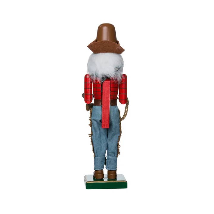 Kurt S. Adler, Inc. - Wholesale Holiday Nutcracker - 15"WOODEN COWBOY NUTCRACKER