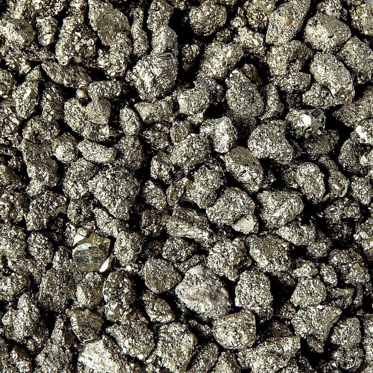 Tree of Life Gems - Vente Pierre et cristal de spiritualité - NOUVEAU ! Copeaux de pyrite en fer brut (Fools Gold)4