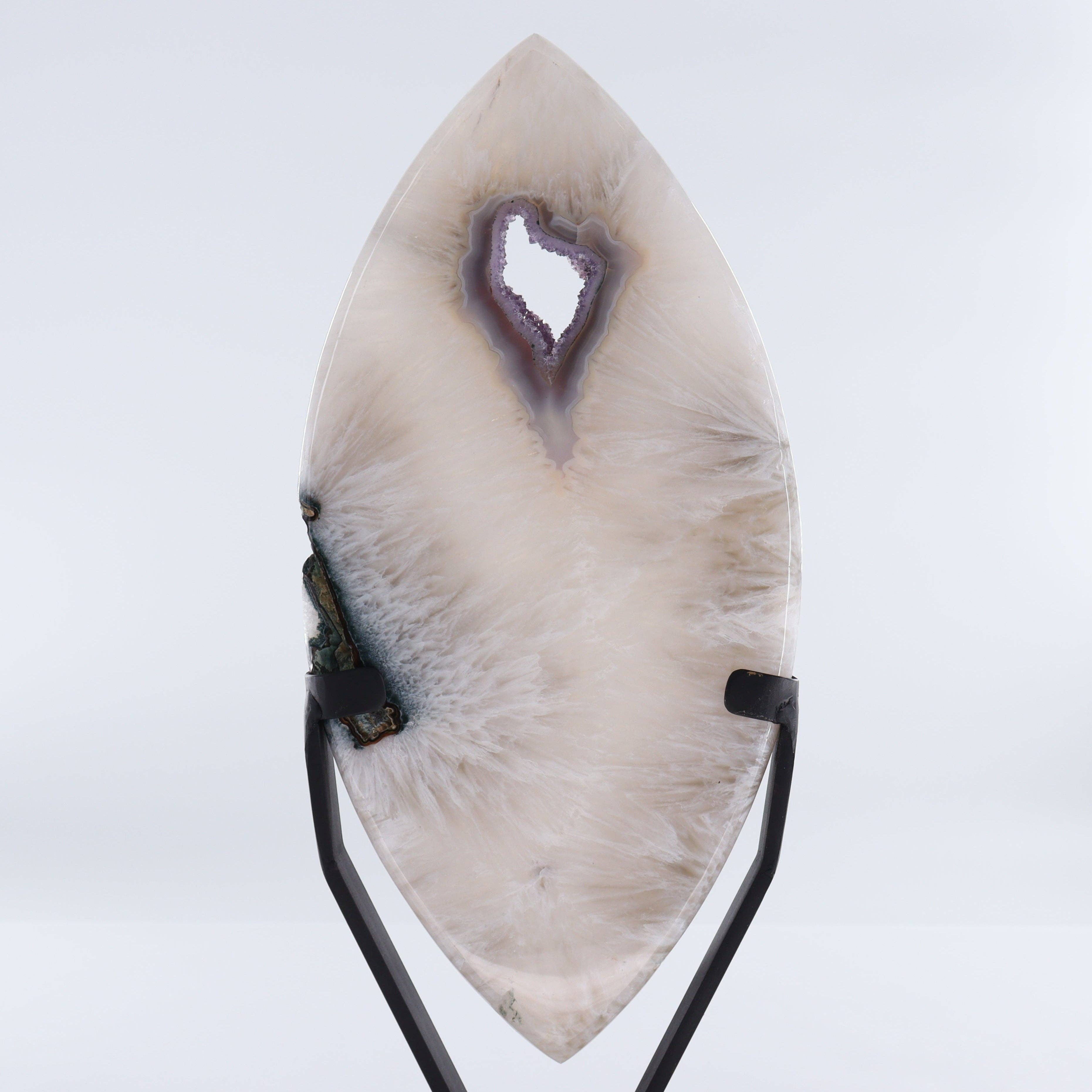 Mi Esperanza Minerals - Wholesale Decorative Tabletop Object - Agate Freeform on Stand6