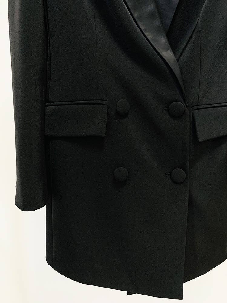 Productseeker - Venta al por mayor Chaqueta - Mujer - Chaqueta Blazer Larga con Diamantes y Cuentas - DR014715