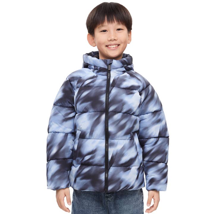 Boys' Ripstop Winter Coat Kids' Fleece Lined Jacket for wholesale by Rokka & Rolla