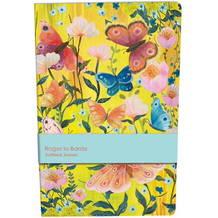 Butterfly Ball Sunshine A5 Softback Journal - AMB 030 for wholesale by Roger La Borde