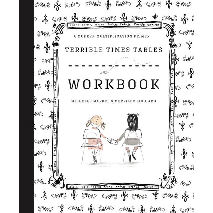 Abrams - Wholesale Coloring & Activity Book - Kids & Baby - Terrible Times Tables Workbook: A Modern Multiplication
