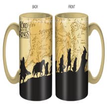 Lord of The Rings Gondor Elven Text 20oz Ceramic Camper Mug