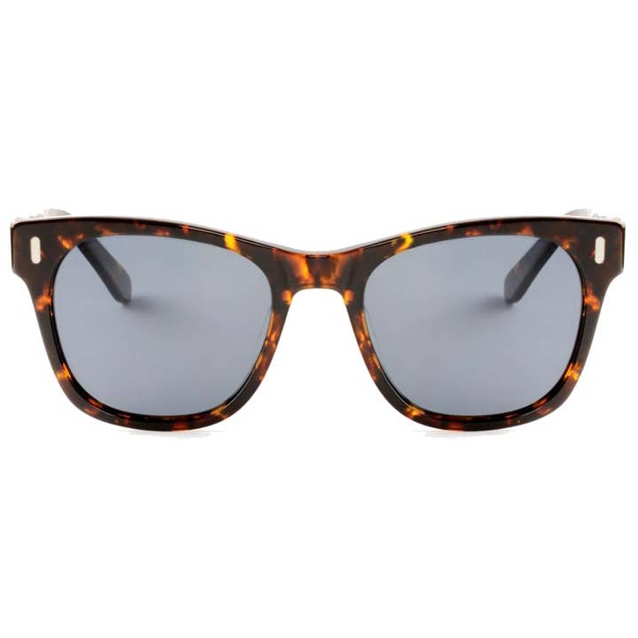 Rockstar Unisex-Sonnenbrille in Bernstein, Creme und Schildkröte für den Großhandel von Billy Boston®