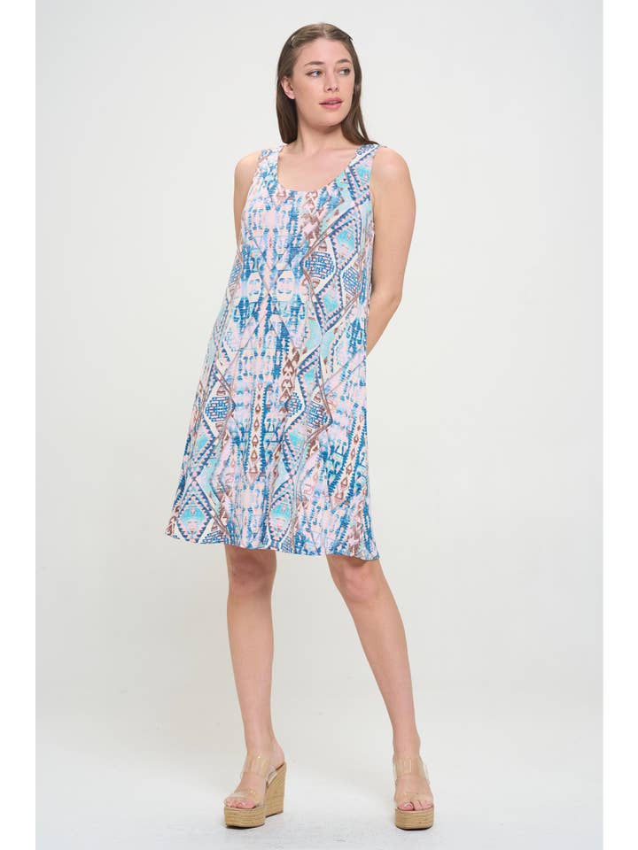 Jostar - Wholesale Dress - Women's - HIT Missy Tank Dress-703HT-TRP1-W433