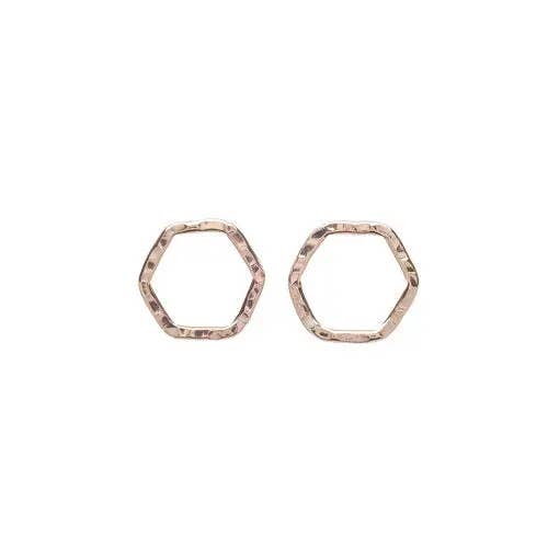 Hexagon Studs for wholesale by Kenda Kist Jewelry