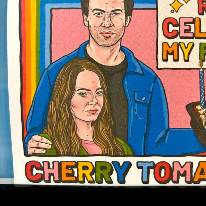 GoochDoods - Wholesale Birthday Card - The Curse | Nathan Fielder Emma Stone | Birthday Card