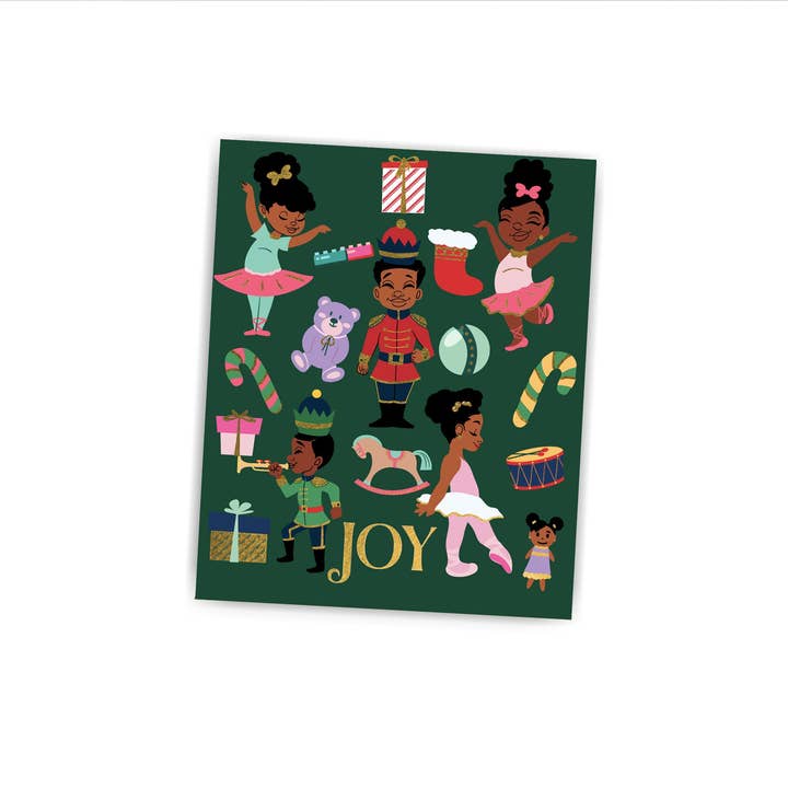 Black Paper Party - Wholesale Christmas Card - Snow Much Fun Holiday Cards6