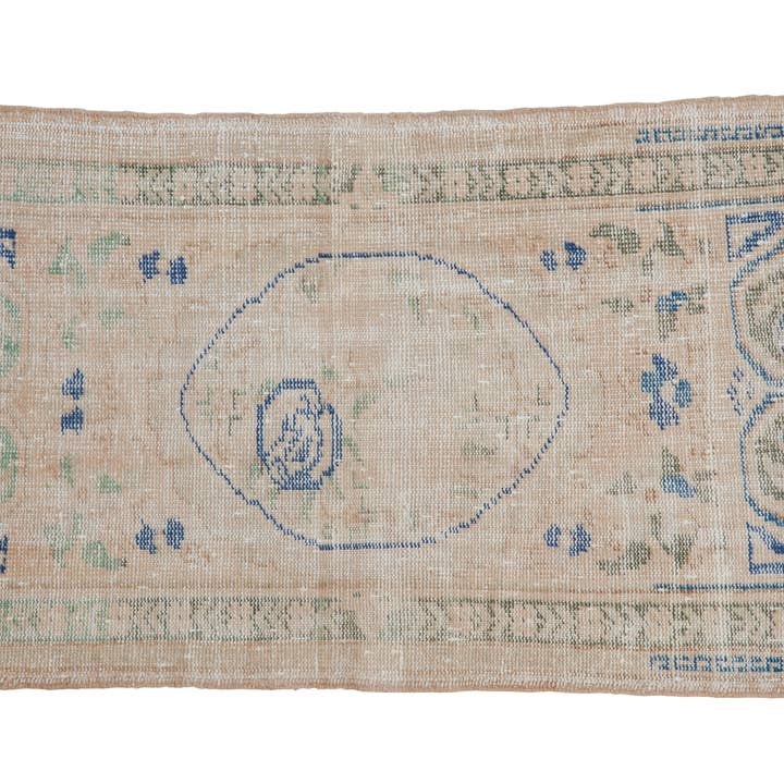 Old New House - Wholesale Runner Rug - 2.5x5 Vintage Distressed Oushak Rug Runner