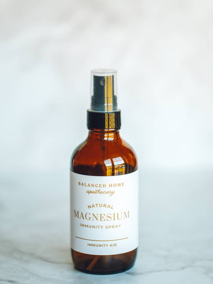 Immunity Magnesium Spray for wholesale by Balanced Home Apothecary