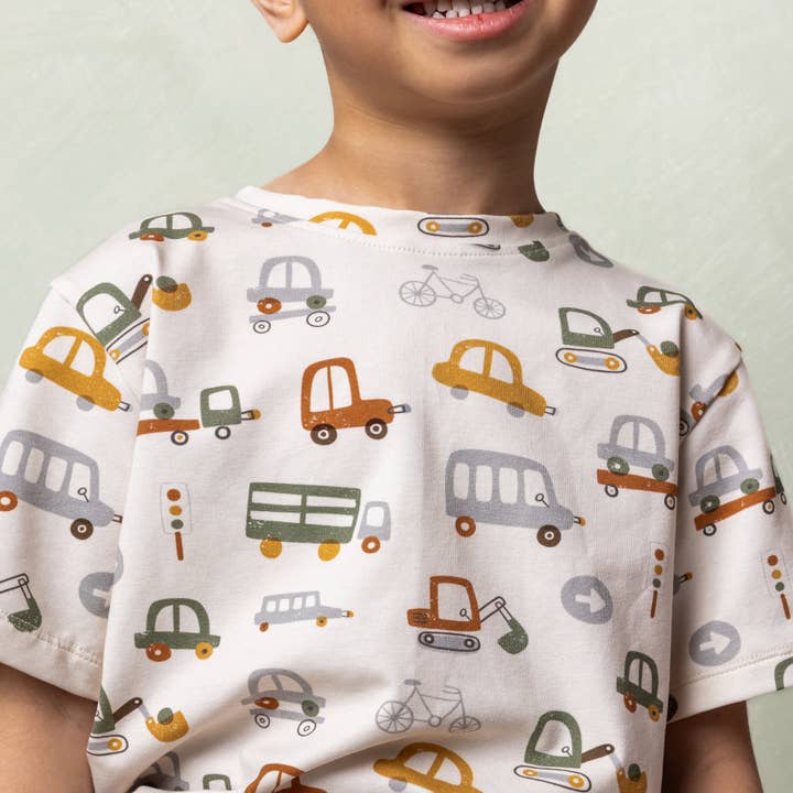 Peanut and Bumble - Wholesale T-Shirt - Kids - Toon Transport Tee