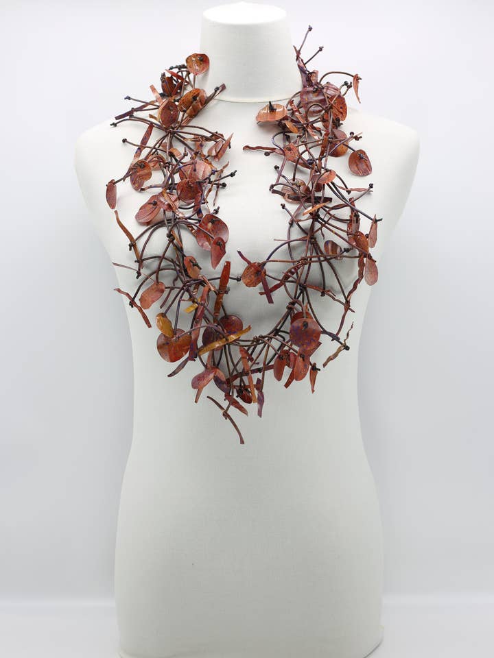 Upcycled plastic bottles - Aqua Willow Tree & Water lily for wholesale by Jianhui London