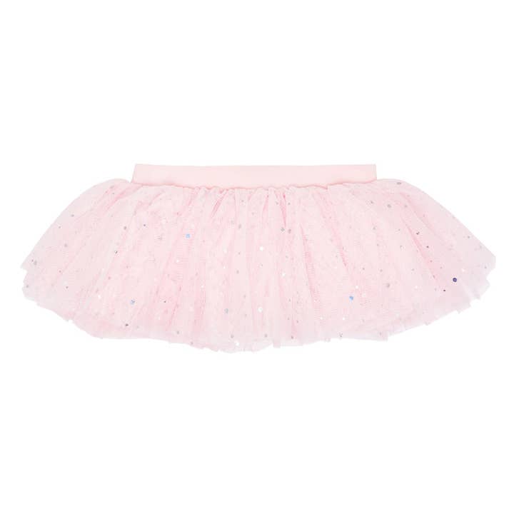 Ballet Rosa Tiny: Tutú de ballet con lentejuelas para bebé en rosa de venta al por mayor en Faire