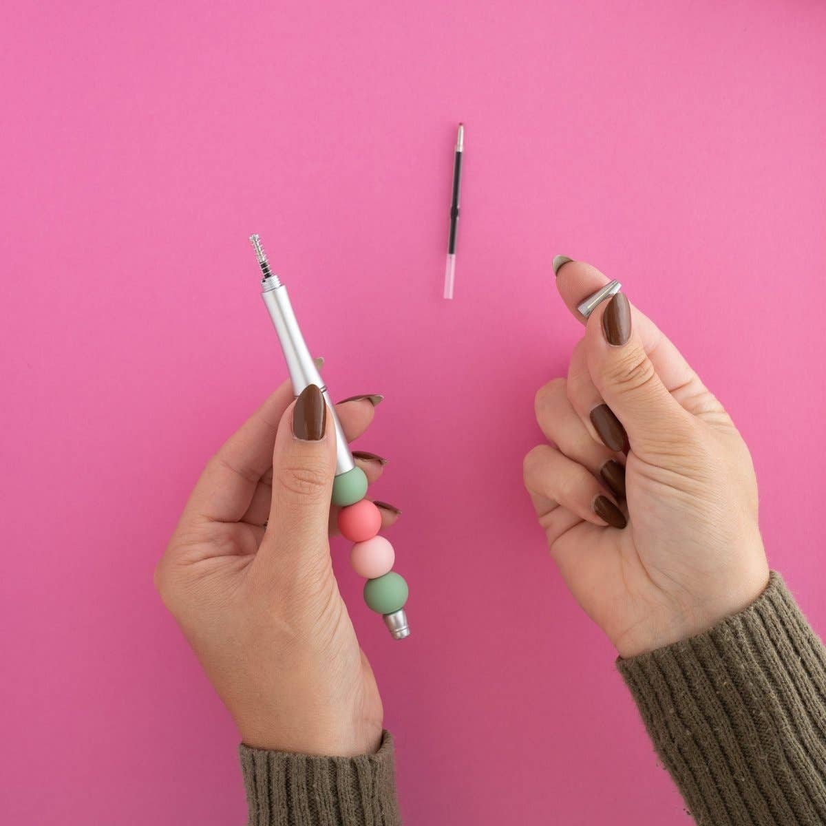 Cara & Co Silicone Craft Supply - Wholesale Pen - Beadable Plastic Pens12