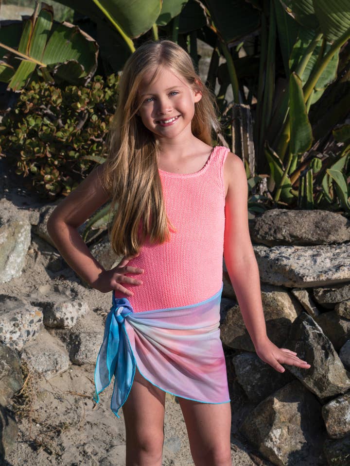 Juliana - Mädchen Badeanzug-Überwurf für den Großhandel von Limeapple