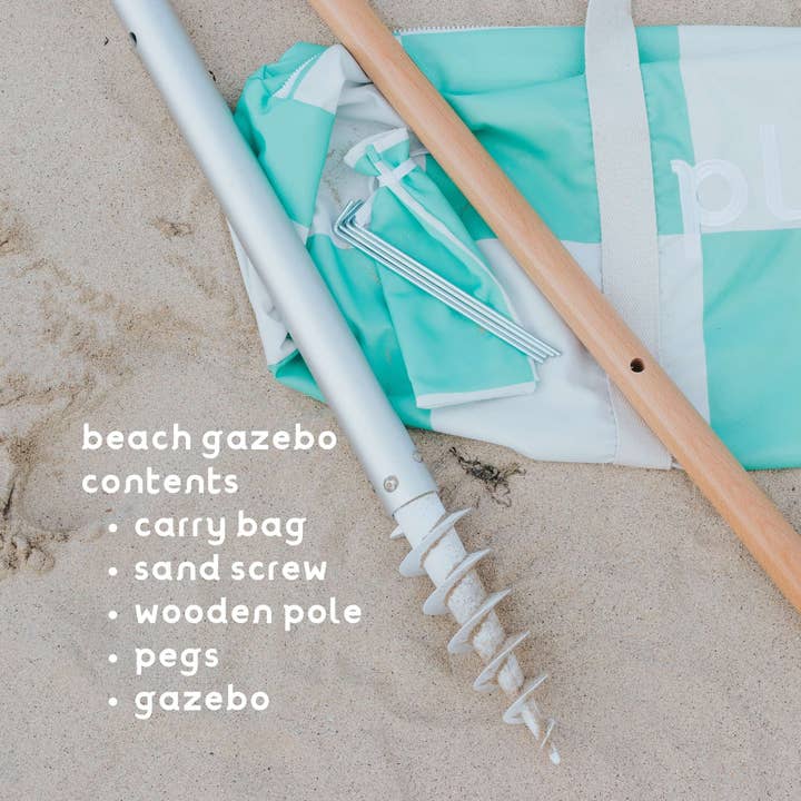 Plow Surf co. - Wholesale Beach Umbrella - Lady Plow Beach Gazebo 2x2m