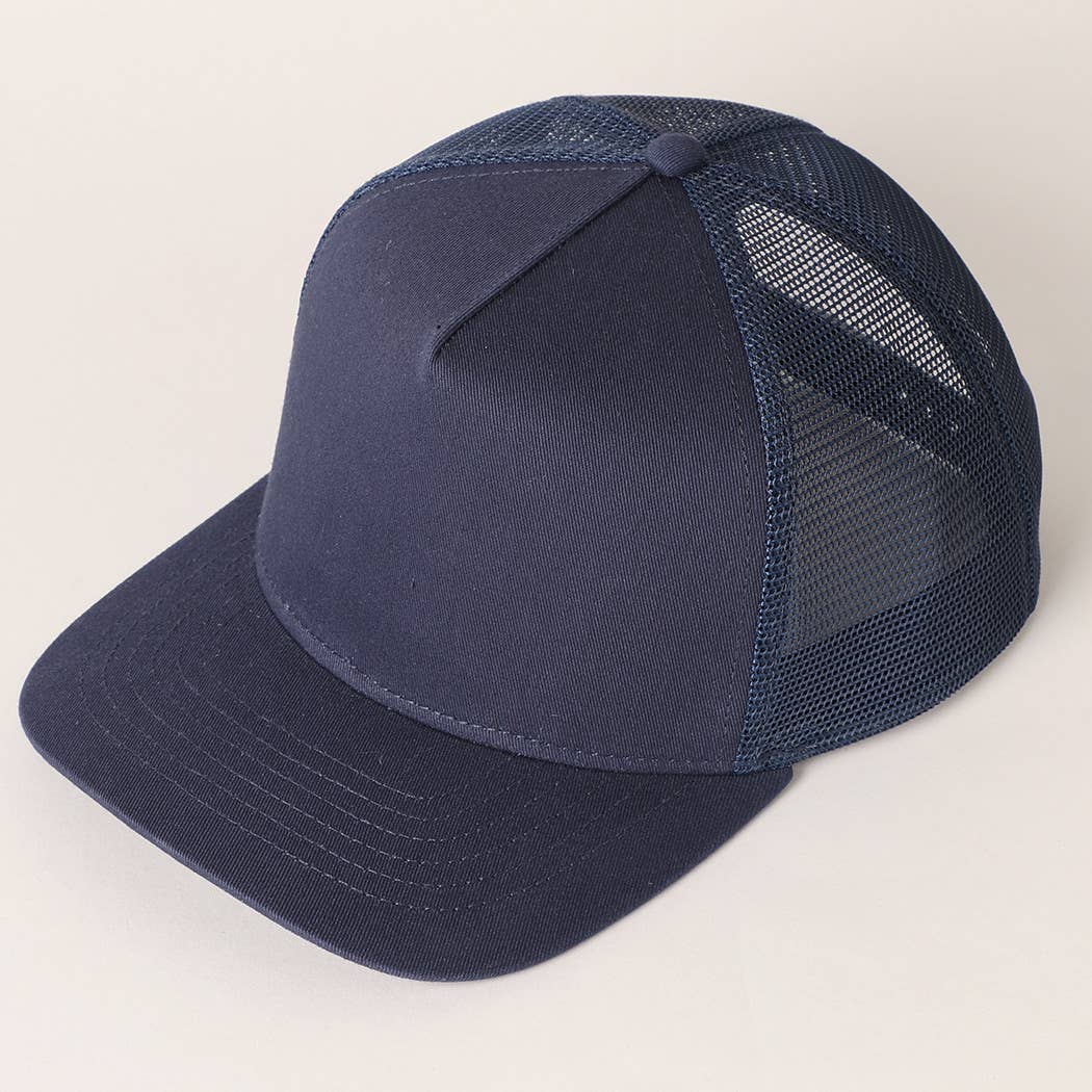 Fashion City – wholesale Truckerkeps – Unisex – Enfärgad bomullstruckerhatt med meshrygg42