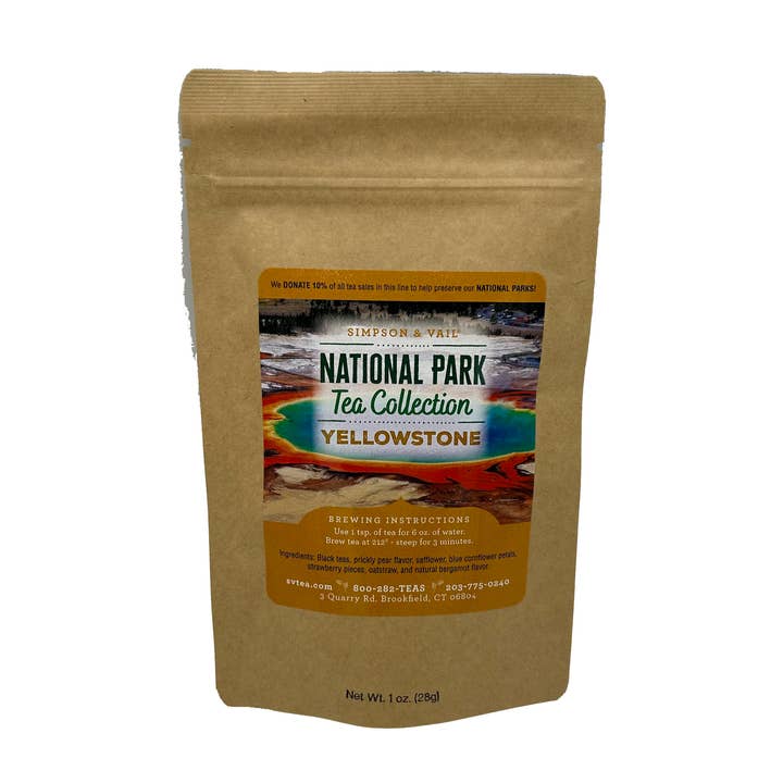 Yellowstone - National Park Tea, Black Tea, 1 Ounce Packet for wholesale by Simpson & Vail