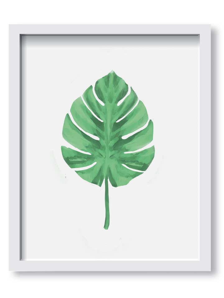 Stampa artistica con foglie di palma. per la vendita all'ingrosso da parte di Alison Gordon Studio
