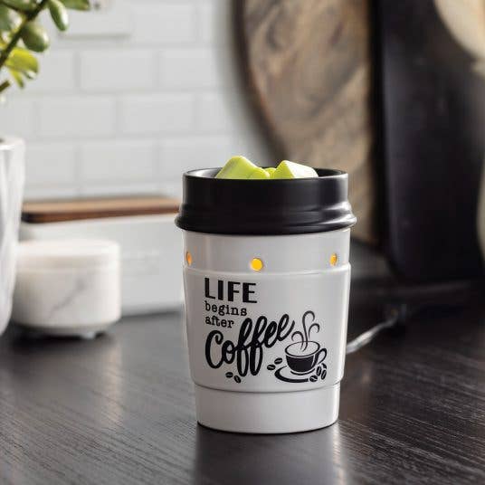 Candle Warmers Etc. Duftlampen & Kerzen - Venta al por mayor Calentador de cera - Lámpara aromática CANDLE WARMERS® COFFEE HOUSE eléctrica blanca2