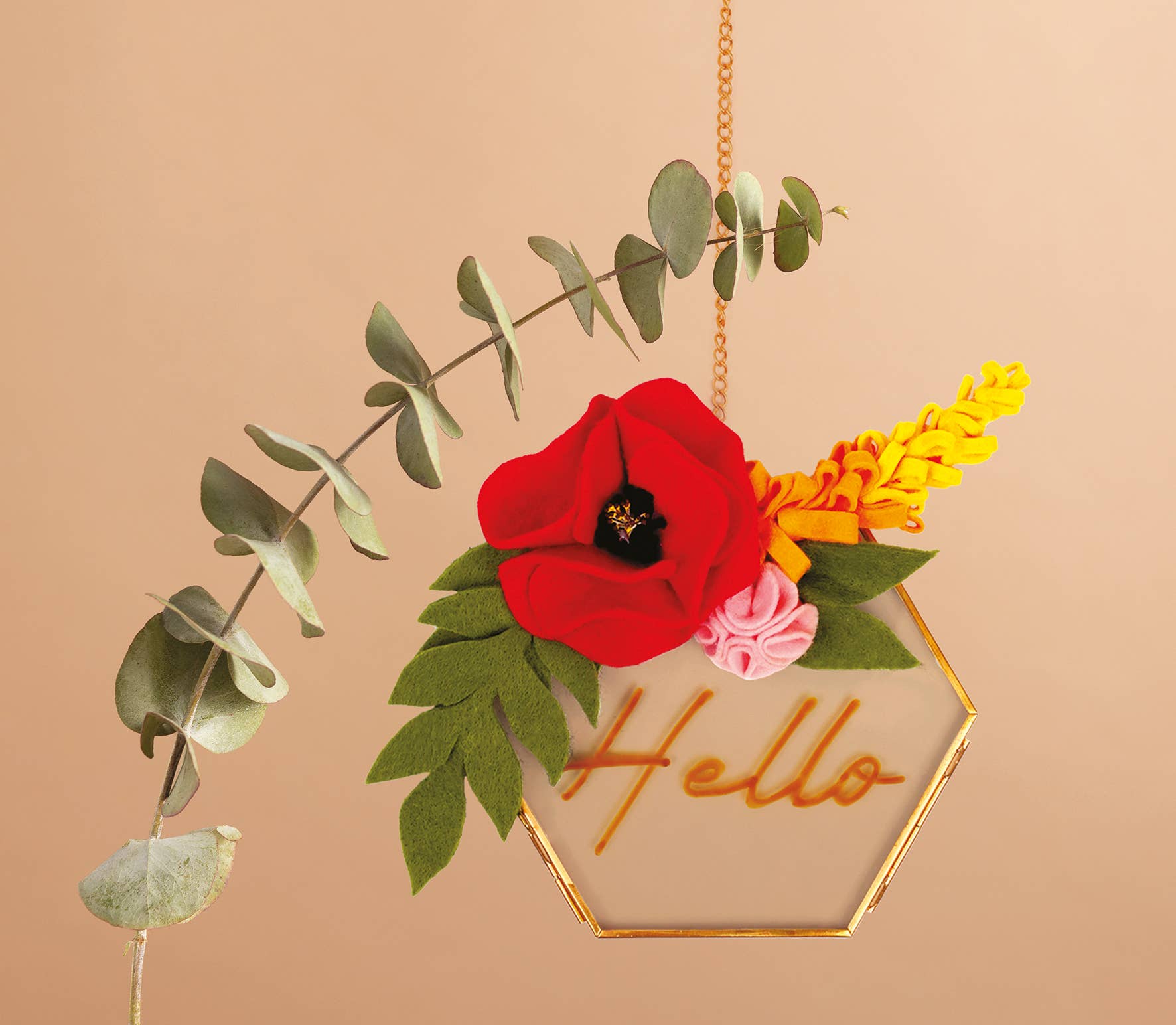 Graine Créative - Vente Kit de bricolage - KIT DIY DECO CADRE FLEURI