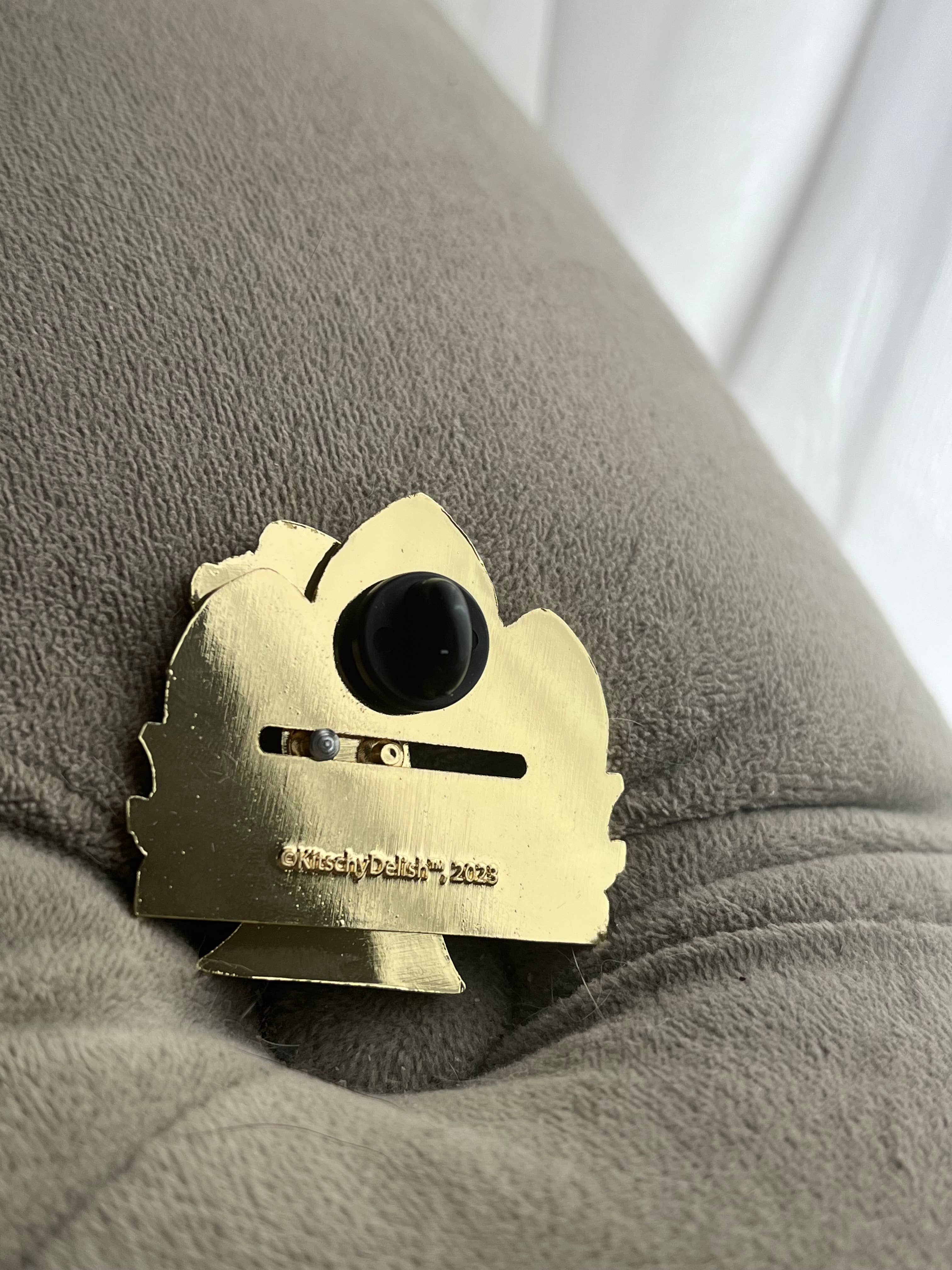 Kitschy Delish - Wholesale Lapel Pin/Button - Kiss of Dracula, soft enamel pin that slides!1