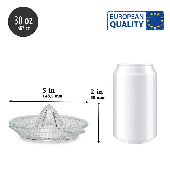 Hakan - Wholesale Juicer - Pasabahce Glass Lemon Juicer, Orange Juice Squeezer, 1pc2