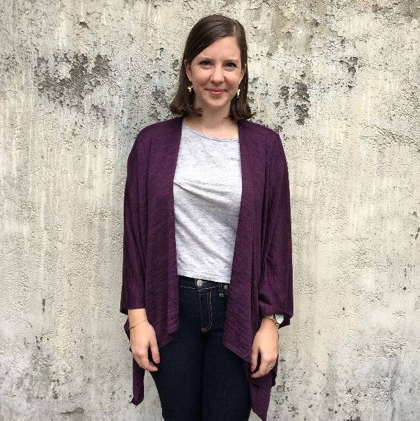 Dana Herbert – Engroshandel Wrap - Dame – Heather Jersey Wrap10