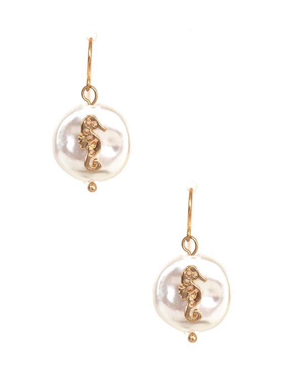 HÄNGEOHRRING SEEPFERDCHEN für den Großhandel von Andrea Bijoux