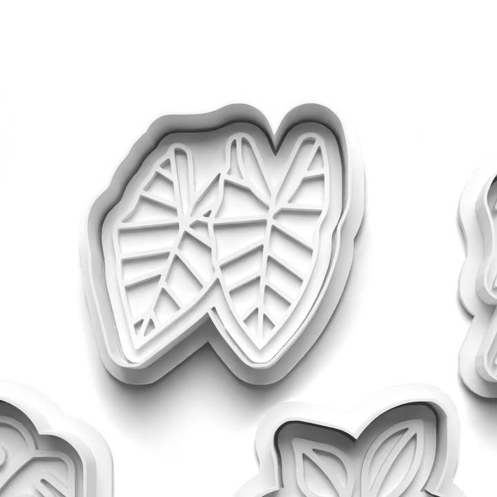 Forever Springtime - Wholesale Biscuit cutter - Plants v2 Cookie Cutter and Embosser Stamp for Fondant / Polymer Clay / Clay / Plasticine