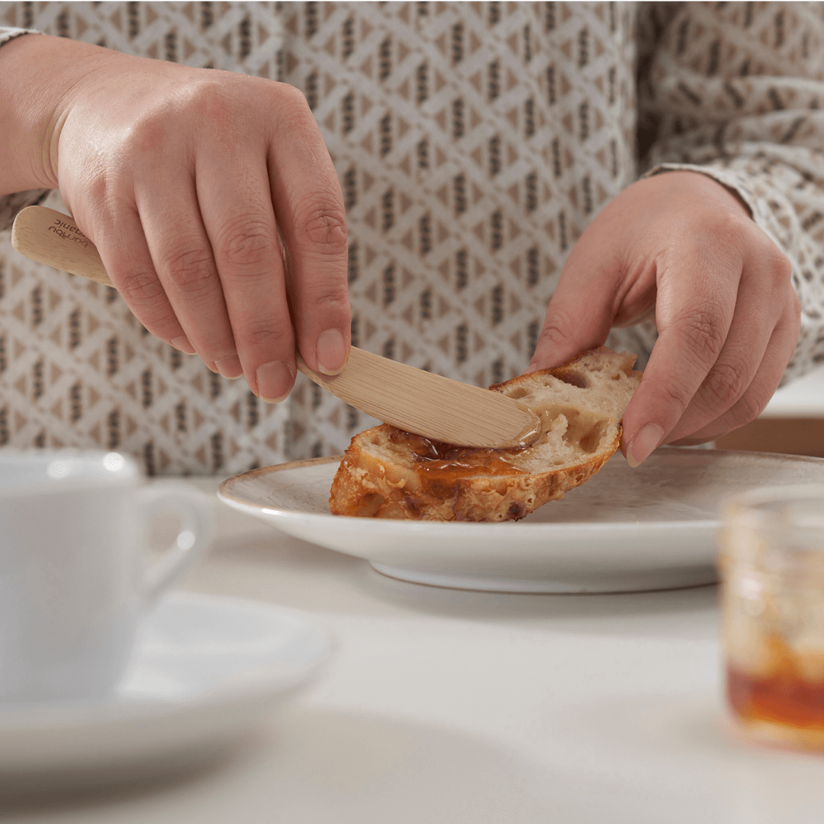 bambu® – wholesale Ostbricka – bambu® bambusmjukare för ost eller dip, förpackningsfri5