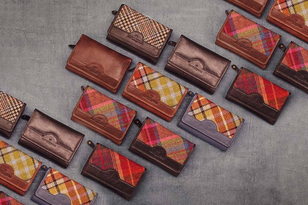 Leather Guild - Vendita all'ingrosso Portafogli - Donna - Portamonete Esk6