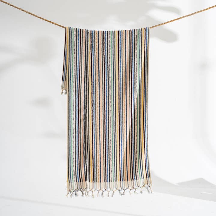 Kikoya - Wholesale Bath Towel - Stripe Handloom Bath Turkish Towels Vintage Bohemian Look33