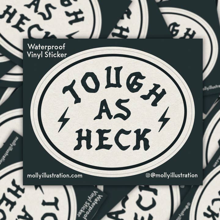 Autocolante Vinil Resistente como Heck à Prova de Água por atacado de Molly Illustration