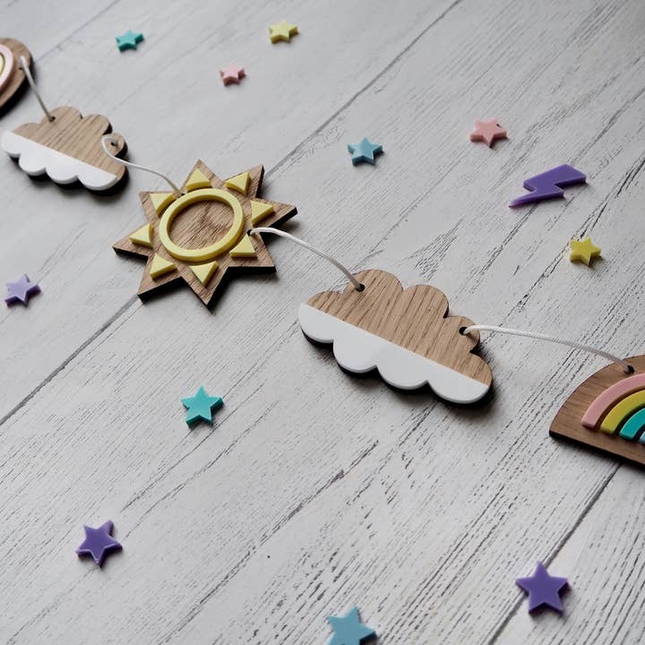 Hannah Joy Designs - Wholesale Bunting/Garland - Weather Garland3