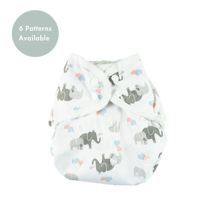 Muslinz - MerryGoRoundUK Ltd – wholesale Underkläder/blöjskydd - Baby – MusLinz tvättbart blöjomslag storlek 2