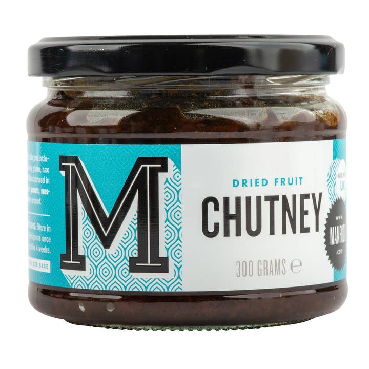 Welovemanfood Ltd - Wholesale Chutney - Manfood Spiced Dried Fruit Chutney 300g