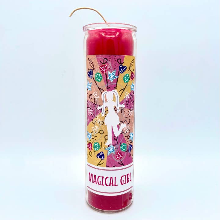 7 Day Candle - Magical Girl for wholesale by The Hermit's Lamp