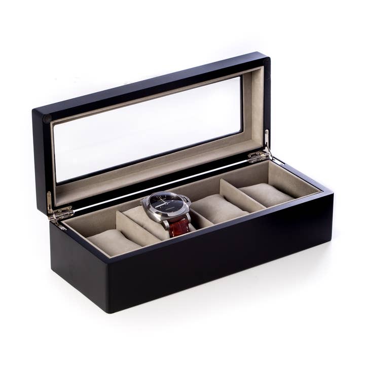 BeyBerk International - Wholesale Jewelry Box/Organizer - Dani Four Watch Box8