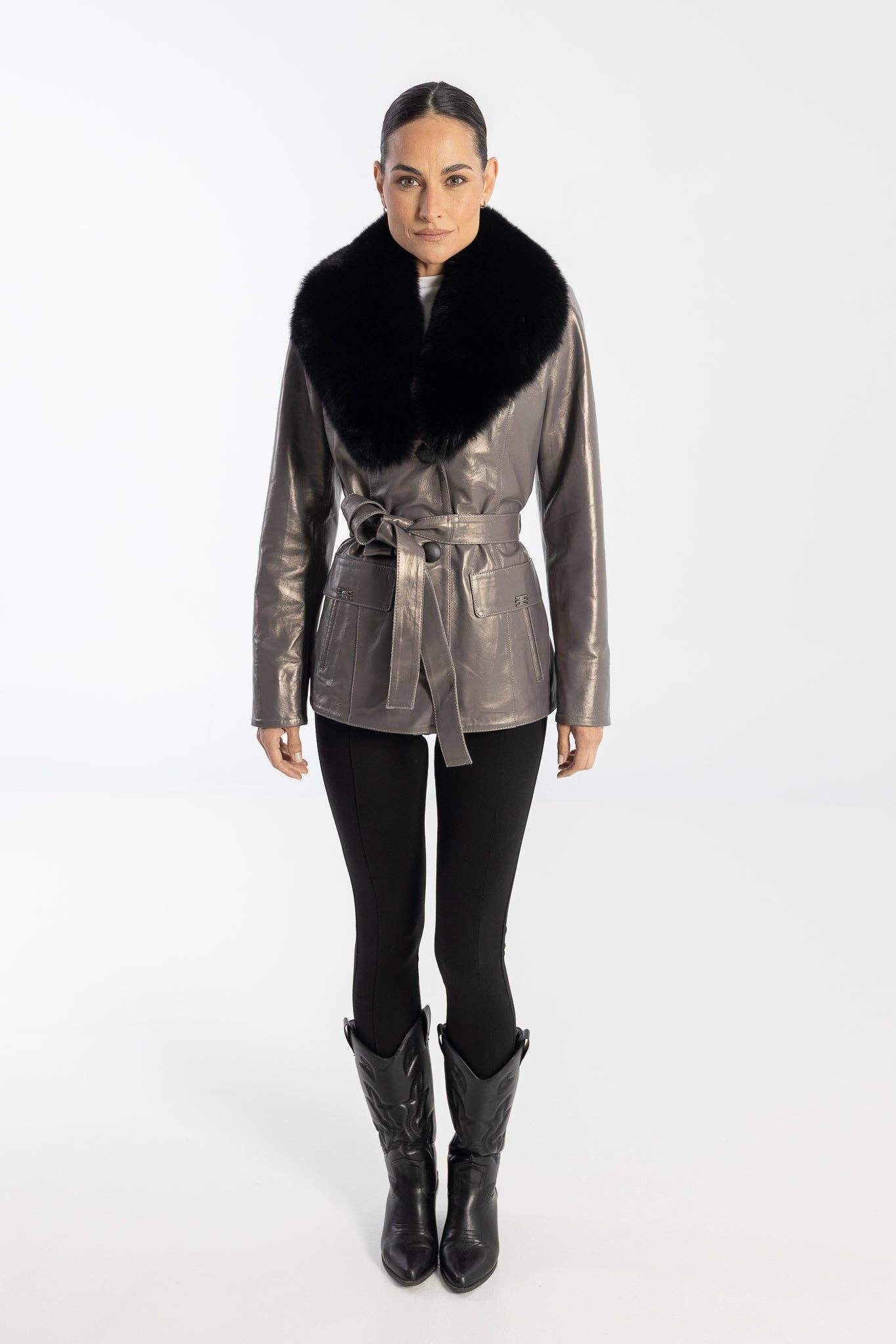 Cuir Dimitri - Wholesale Leather Jacket - Women's - GABRIELLE0
